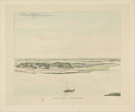 View of the Waal north of Nijmegen, 1815-1824. Creator: Derk Anthony van de Wart.