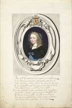 Self-portrait of Gesina ter Borch in a cartouche, 1660. Creator: Gesina ter Borch.
