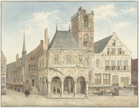 The old town hall in Amsterdam, 1791. Creator: Jacobus Buys.