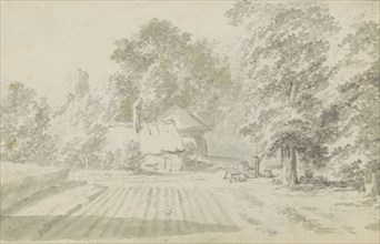 Farm in the woods, 1783. Creator: Johannes Huibert Prins.