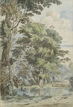 Lake in a forest, 1783. Creator: Johannes Huibert Prins.