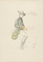 Equestrian portrait of Alexander I, Prince of the Netherlands, 1843-1871. Creator: Willem Daniel de Vignon van Alphen.