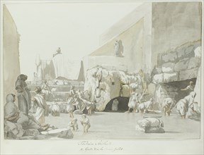Fountain of Arethusa with source, 1778. Creator: Louis Ducros.