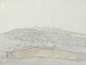 View of Montefusco, 1778. Creator: Louis Ducros.