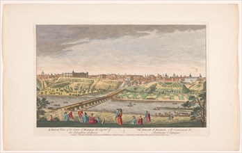 View of the city of Madrid, 1752. Creator: Anon.