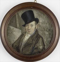 Self portrait, 1786-1810. Creator: Hermanus Fock.
