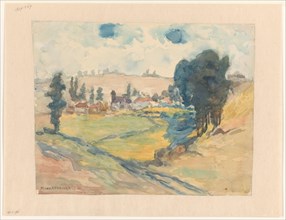 Hill landscape, 1874-1918. Creator: Martinus van Andringa.