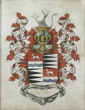 Verheye coat of arms, 1750-1799. Creator: Anon.