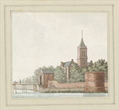 View of Edam, c. 1757. Creator: Anon.