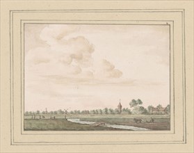 View of Noordwelle in Zeeland, in or after 1754-c. 1800. Creator: Anon.