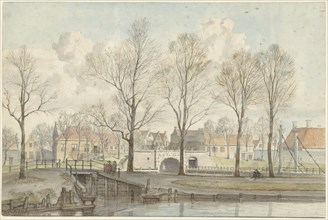 De Heerenpoort in Leiden (?), 1734-1781. Creator: Jan Ekels the Elder.