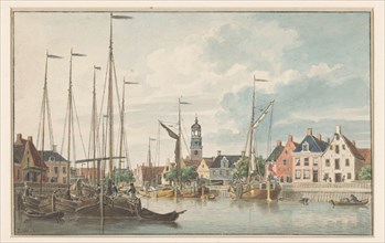 View of Lemmer, 1832-1880. Creator: Jan Weissenbruch.