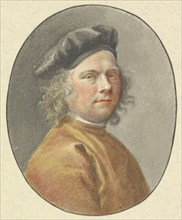 Self -portrait Tako Hajo Jelgersma, 1712-1795. Creator: Tako Hajo Jelgersma.
