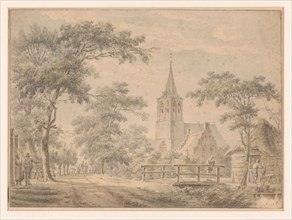 View of Nederlangbroek, 1787. Creator: Unknown.