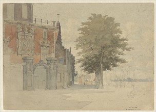 The Groothoofdspoort in Dordrecht, 1841-1911. Creator: Willem de Haas Hemken.