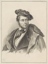 Self -portrait of Willem George Frederik Heijmans, 1825-1868. Creator: Willem George Frederik Heijmans.