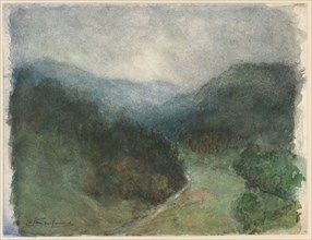 In the Black Forest near Baden-Baden, 1910. Creator: Carel Nicolaas Storm.