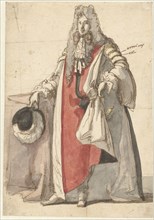 Portrait of Willem III, in state dress, 1670-1684. Creator: Gaspar Netscher.