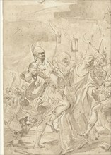 The capture of Christ, 1666-1727. Creator: Giovanni Antonio Burrini.