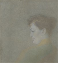 Portrait of Dora Herzberg, 1894. Creator: Hendrik Godfried Icke.