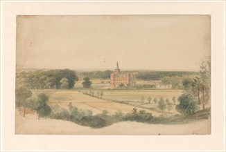 Castle Moyland near Cleves, 1827-1897. Creator: Lodewijk Johannes Kleijn.