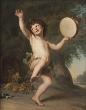 Cupid as Bacchus, 1784. Creator: Adolf Ulric Wertmüller.