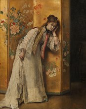Curious, mid-late 19th century. Creator: Alfred Stevens.