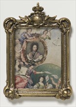 Allegory of Charles XI, late 17th-early 18th century. Creator: Elias Brenner.