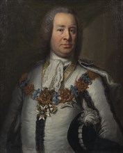 Fabian Wrede of Elimä d.y.1694-1768, early-mid 18th century. Creator: Johan Henrik Scheffel.