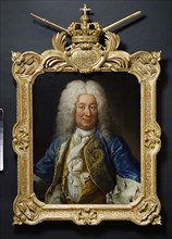 Frederick I, 1676-1751, King of Sweden, Landgrave of Hesse-Kassel, 1730. Creator: Martin van Meytens.