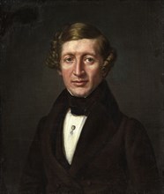 Anders Cederström (1805-1885), baron, Member of Parliament, deputy district chief..., 1842. Creator: Axel Johan Fägerplan.