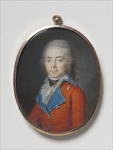 An Unknown Officer, late 18th-early 19th century. Creator: Cornelius Hoyer.
