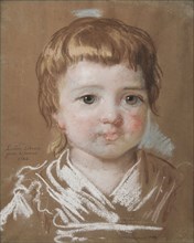 Supposed portrait of the artist's daughter Louise Lebrun (1780-1819), 1782. Creator: Elisabeth Louise Vigee-LeBrun.