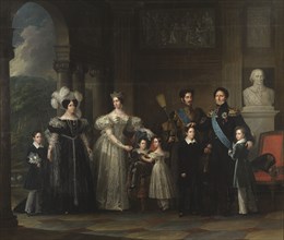 Bernadotte's Family Table, 1837. Creator: Fredric Westin.