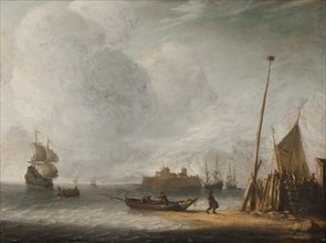 By the Seaside, mid-17th century. Creator: Jan Abrahamsz Beerstraaten.