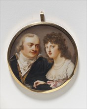 Georg J. Skjöldebrand, colonel, his sister Maria Elisabeth, late 18th-mid-19th century. Creator: Giovanni Domenico Bossi.