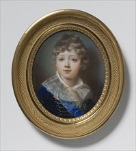 Gustav, 1799-1877, prince of Sweden and Vasa, 1808. Creator: Giovanni Domenico Bossi.