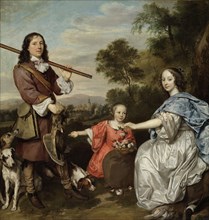 Family Portrait, 1655. Creator: Jan Mytens.