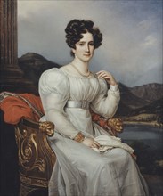 Fredrika Dorotea Vilhelmina, 1781 - 1826, Queen of Sweden, 1826. Creator: Joseph Karl Stieler.