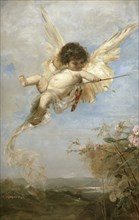 Cupid, 1878. Creator: Julius Kronberg.
