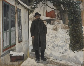 At the Old House, 1919-1922. Creator: Laurits Andersen Ring.