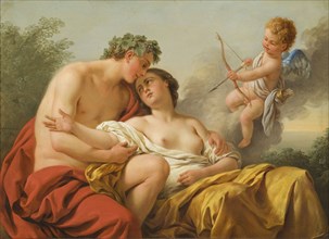 Bacchus and Ariadne, 1768. Creator: Louis Jean Francois Lagrenee.