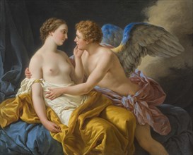 Cupid and Psyche, 1767. Creator: Louis Jean Francois Lagrenee.