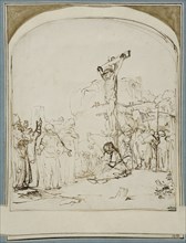 Calvary, c1650s. Creator: Rembrandt Harmensz van Rijn.