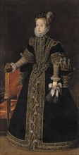 Archduchess Anna Maria (1549-1580), Anna of Austria, Queen of Spain.Unknown date. Creator: Workshop of Alonso Sánchez Coello.