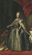 Catherine II, 1729-1796, Empress of Russia, Princess of Anhalt-Zerbst. Creator: Anon.