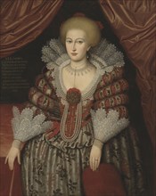 Maria Eleonora, 1599-1655, Princess of Brandenburg, Queen of Sweden, married to..., 1619. Creator: Unknown.