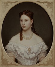 Lovisa (1851-1926), princess of Sweden and Norway, queen of Denmark,  married to..., before 1873. Creator: Amalia Lindegren.
