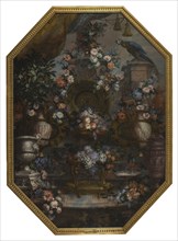 Large Flowerpiece with Precious Urns, late 17th-early 18th century. Creator: Antoine Monnoyer.