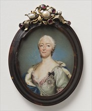 Maria Antonia Walpurgis, Hereditary Electress of Saxony, 1724-1780, before 1779. Creator: Anton Raphael Mengs.